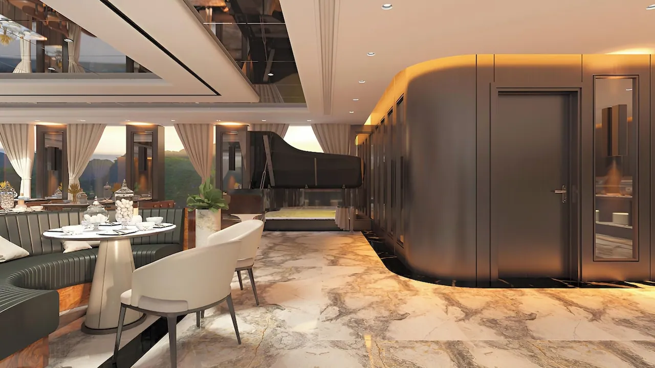 Celina cruise It is a new luxury cruise ship in Vietnam that offers tourist voyages through Ha Long Bay and Lan Ha Bay, and is classified among high-end cruises with an exceptional level of luxury.